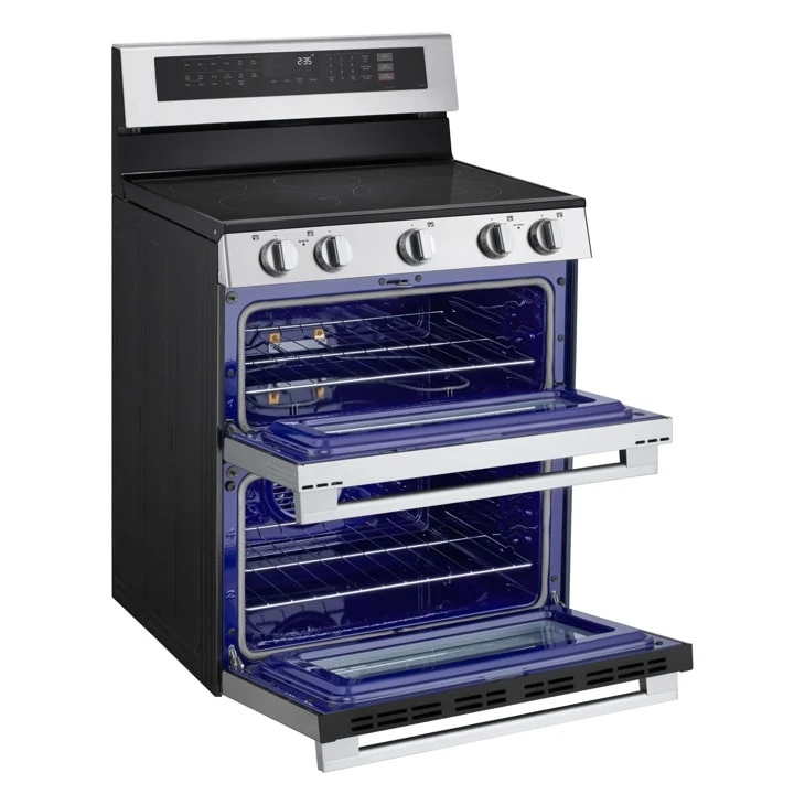 7.3 Cu. Ft. Smart Electric Double Oven Freestanding Range With Probake Convection®, Air Fry & Air Sous Vide LDEL7324YE