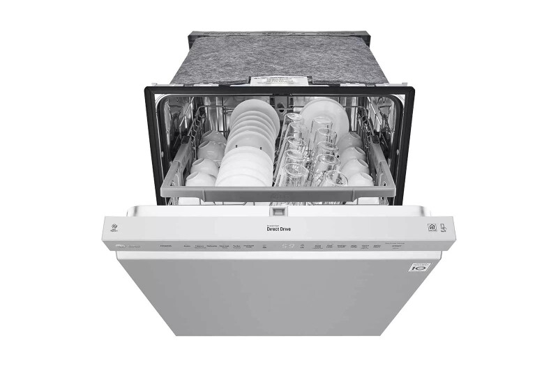 Front Control Dishwasher with QuadWash™ and EasyRack™ Plus view 3