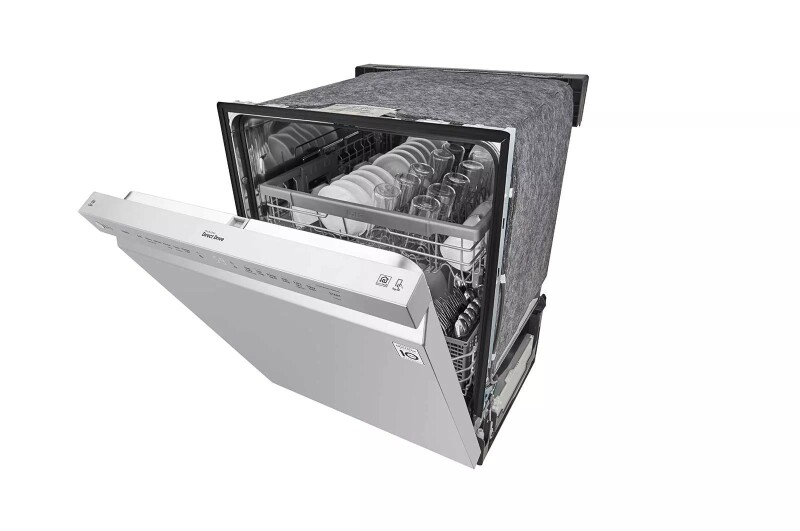 Front Control Dishwasher with QuadWash™ and EasyRack™ Plus view 2