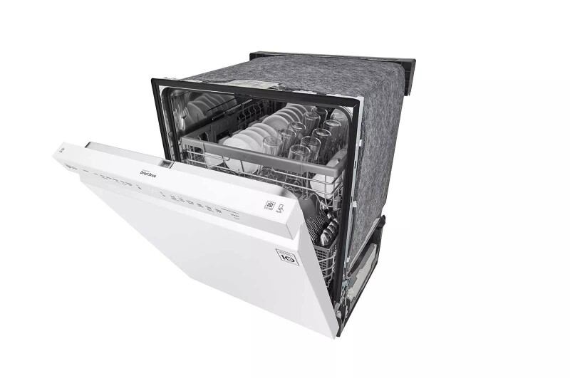 Front Control Dishwasher with QuadWash™ and EasyRack™ Plus view 3