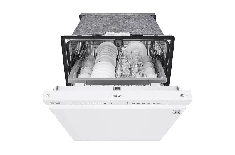 Front Control Dishwasher with QuadWash™ and EasyRack™ Plus view 4