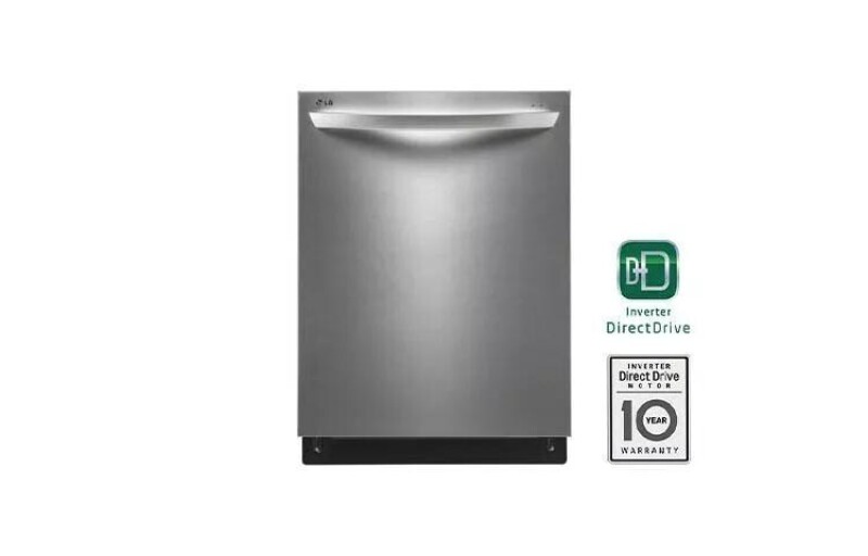 LG Fully Integrated Dishwasher with Flexible EasyRack™ Plus System Stainless Steel LDF7551ST Picture 1