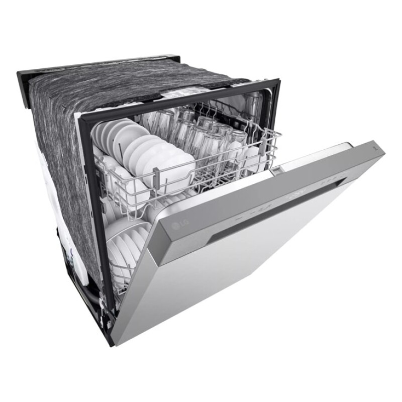 LG Front Control Dishwasher with LoDecibel Operation and Dynamic Dry™ Stainless Steel Look LDFC2423V Picture 1