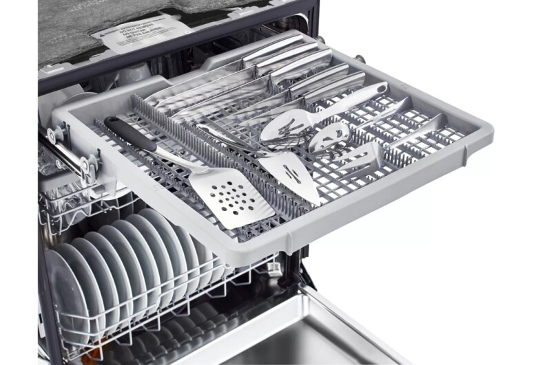 Front Control Dishwasher with QuadWash™ and 3rd Rack view 5