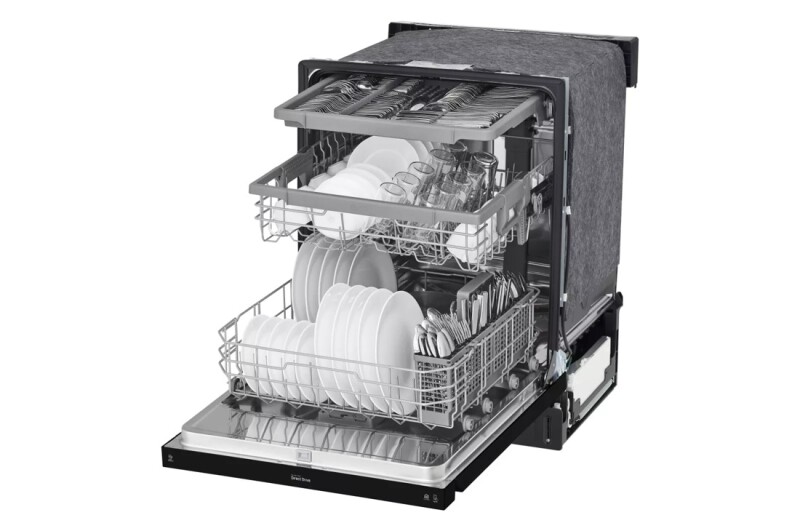 Front Control Dishwasher with QuadWash™ and 3rd Rack view 8