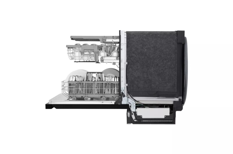 Front Control Dishwasher with QuadWash™ and 3rd Rack view 10