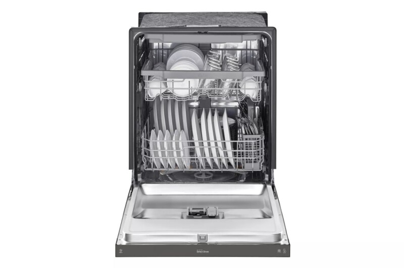 Front Control Dishwasher with QuadWash™ and 3rd Rack view 5