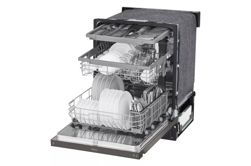Front Control Dishwasher with QuadWash™ and 3rd Rack view 7