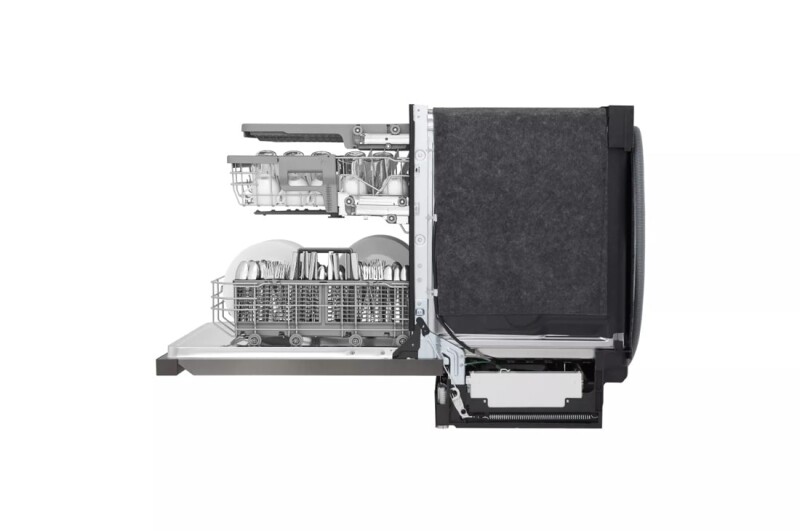 Front Control Dishwasher with QuadWash™ and 3rd Rack view 9