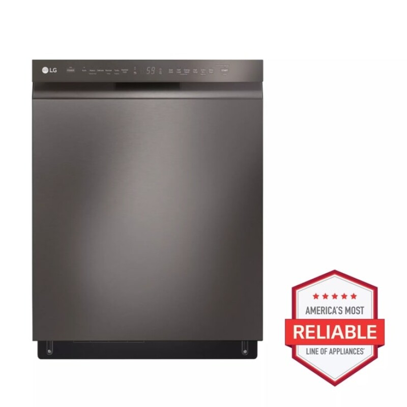 Front Control Dishwasher with QuadWash™ and 3rd Rack view 11