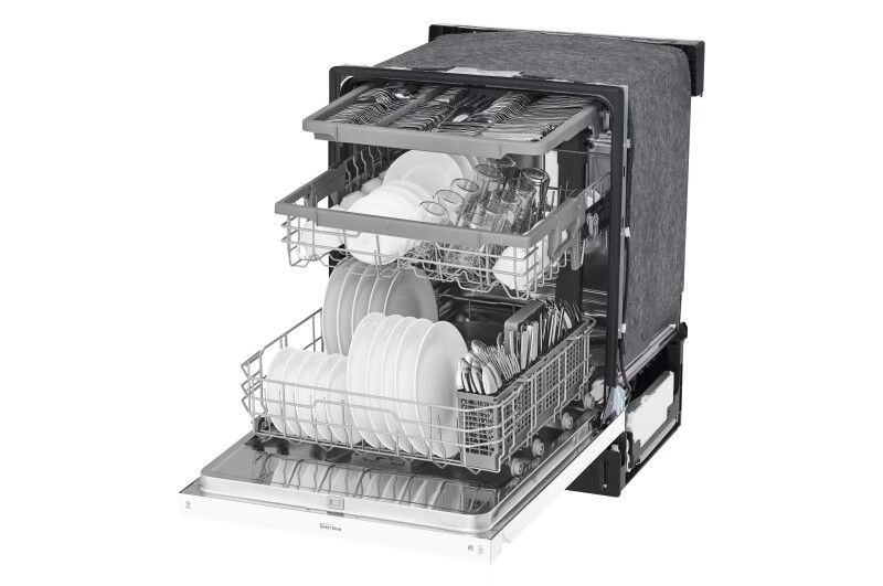 Front Control Dishwasher with QuadWash™ and 3rd Rack view 7
