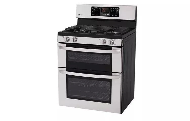 6.1 Cu. Ft. Capacity Gas Double Oven Range With 4 Sealed Gas Burners LDG3011ST
