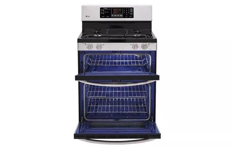 6.1 Cu. Ft. Capacity Gas Double Oven Range With 4 Sealed Gas Burners LDG3011ST