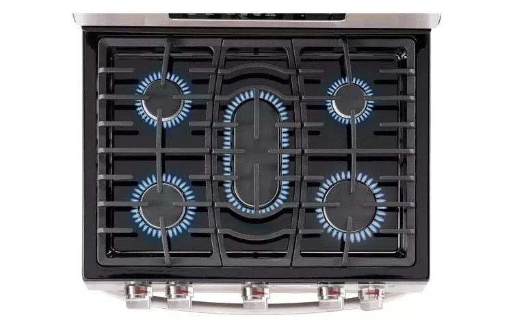 6.1 Cu. Ft. Capacity Gas Double Oven Range With Evenjet™ Convection System LDG3016ST