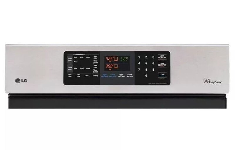 6.1 Cu. Ft. Capacity Gas Double Oven Range With 4 Sealed Gas Burners And Easyclean® LDG3031ST