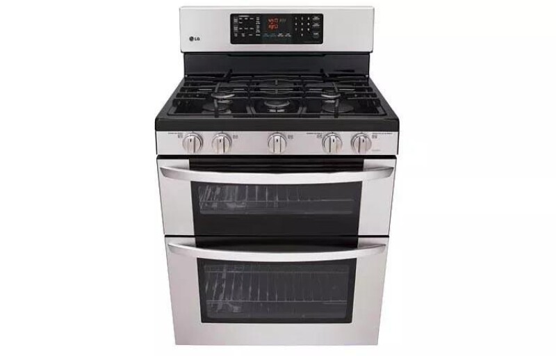 6.1 Cu. Ft. Capacity Gas Double Oven Range With Superboil™ Burner And Easyclean® LDG3035ST