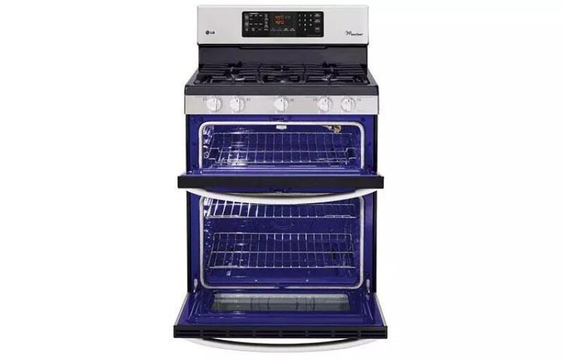 6.1 Cu. Ft. Capacity Gas Double Oven Range With Superboil™ Burner And Easyclean® LDG3035ST
