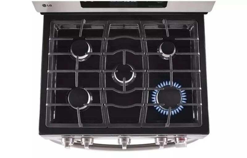 6.1 Cu. Ft. Capacity Gas Double Oven Range With Superboil™ Burner And Easyclean® LDG3035ST