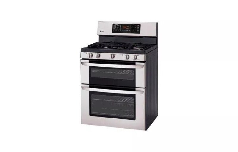 6.1 Cu. Ft. Capacity Gas Double Oven Range With Easyclean® And Intuitouch™ Controls LDG3036ST