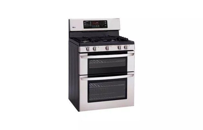 6.1 Cu. Ft. Capacity Gas Double Oven Range With Easyclean® And Intuitouch™ Controls LDG3036ST