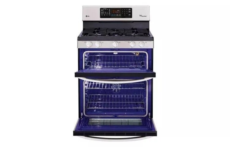 6.1 Cu. Ft. Capacity Gas Double Oven Range With Easyclean® And Intuitouch™ Controls LDG3036ST