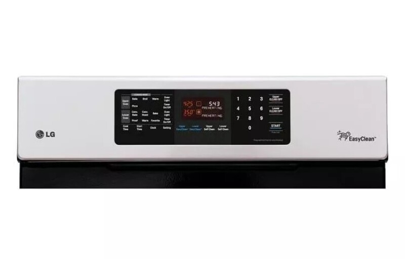 6.1 Cu. Ft. Capacity Gas Double Oven Range With Easyclean® And Intuitouch™ Controls LDG3036ST