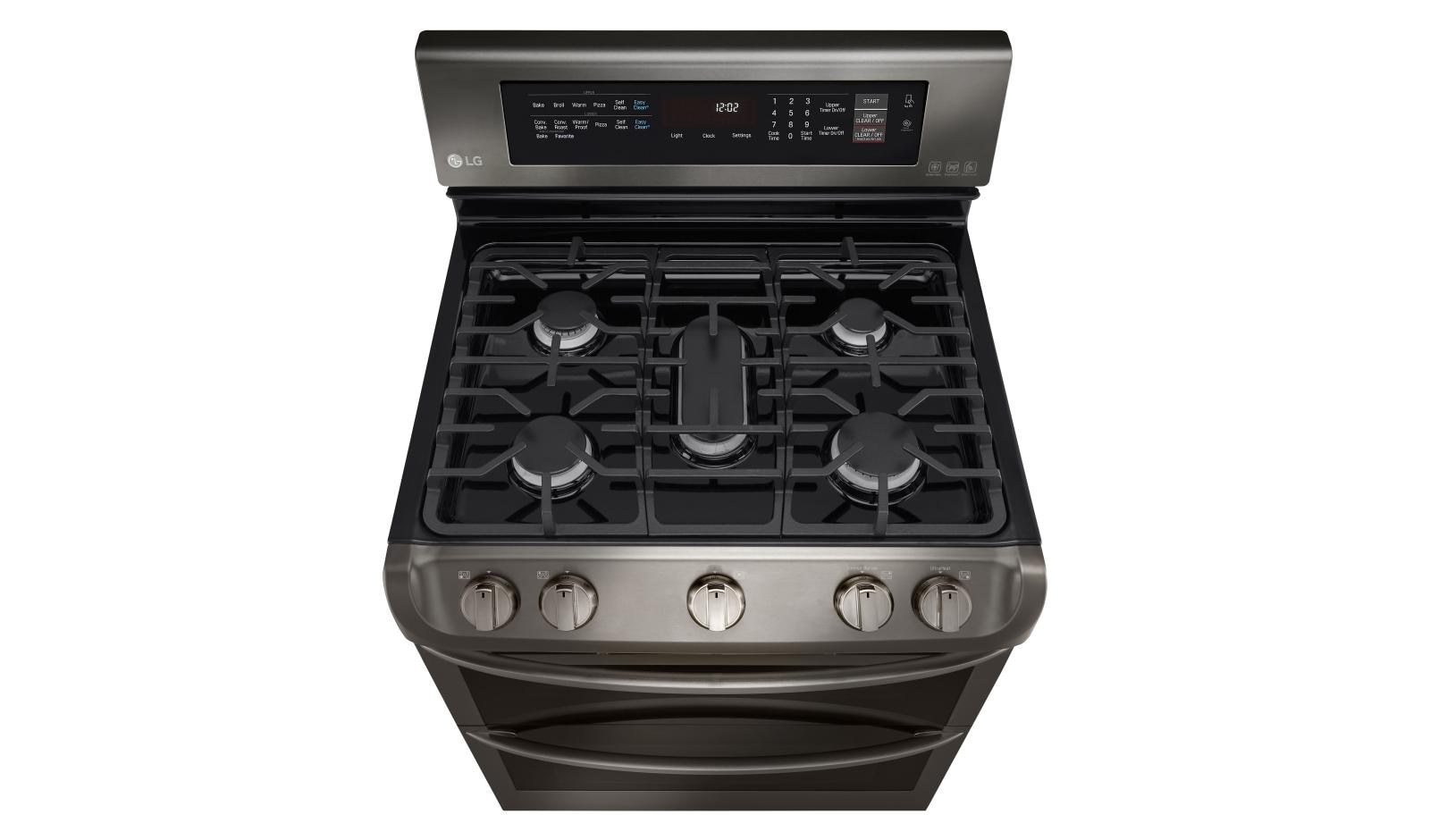 6.9 cu. ft. Gas Double Oven Range with ProBake Convection and EasyClean® LDG4313BD