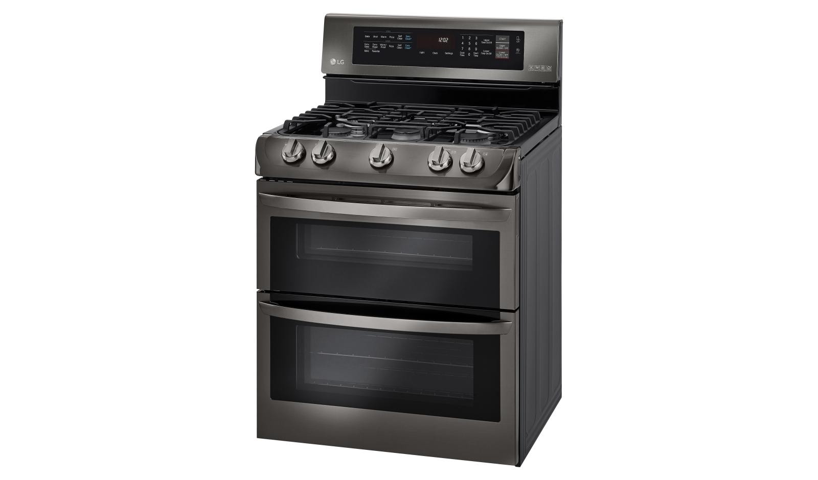 6.9 cu. ft. Gas Double Oven Range with ProBake Convection and EasyClean® LDG4313BD