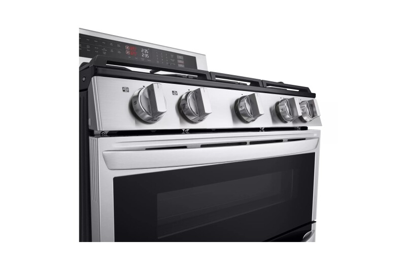 6.9 Cubic Feet Gas Double Oven Range With Probake Convection view 8