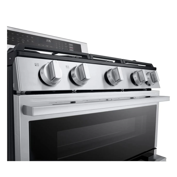 6.9 Cu. Ft. Smart Gas Double Oven Freestanding Range With Probake Convection®, Air Fry & Air Sous Vide LDGL6924Y