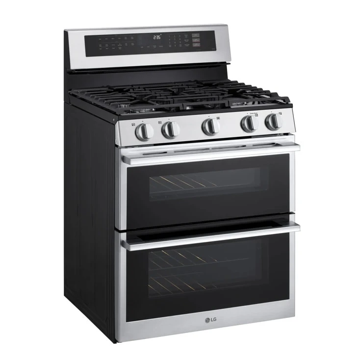6.9 Cu. Ft. Smart Gas Double Oven Freestanding Range With Probake Convection®, Air Fry & Air Sous Vide LDGL6924Y