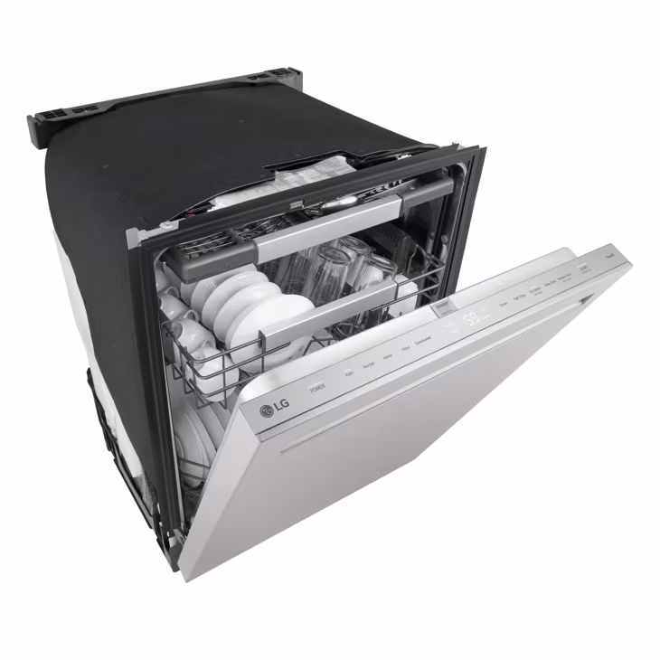 24 Inch Smart Top Control Flushfit Design Dishwasher With 1-hour Wash & Dry, Quadwash® Pro, Truesteam® And Dynamic Heat Dry™ LDNPH654S