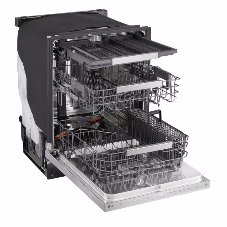 24 Inch Smart Top Control Flushfit Design Dishwasher With 1-hour Wash & Dry, Quadwash® Pro, Truesteam® And Dynamic Heat Dry™ LDNPH654S