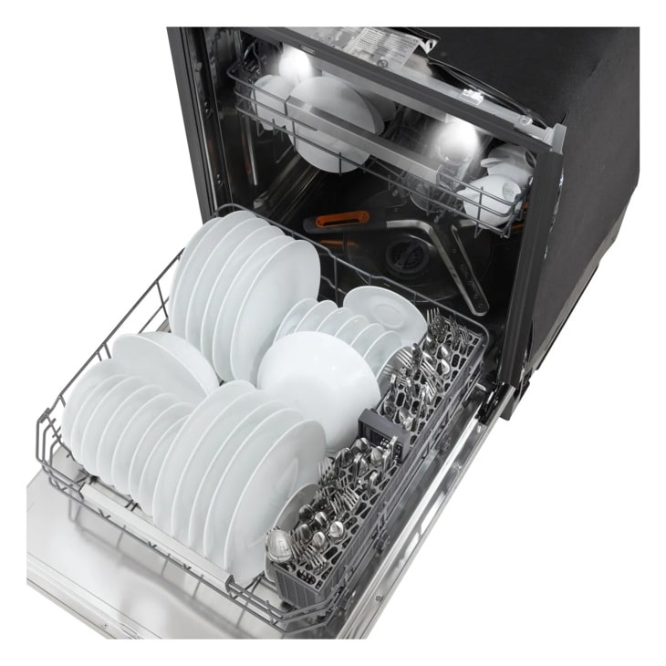 Smart FlushFit™ Top Control Dishwasher with 1-Hour Wash & Dry, QuadWash® Pro, TrueSteam® and Dynamic Heat Dry™ w/AutoVent Dry™ view 8