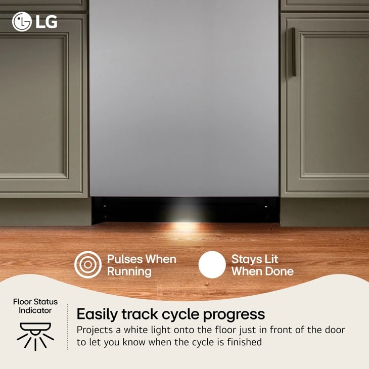 Smart FlushFit™ Top Control Dishwasher with 1-Hour Wash & Dry, QuadWash® Pro, TrueSteam® and Dynamic Heat Dry™ w/AutoVent Dry™ view 13