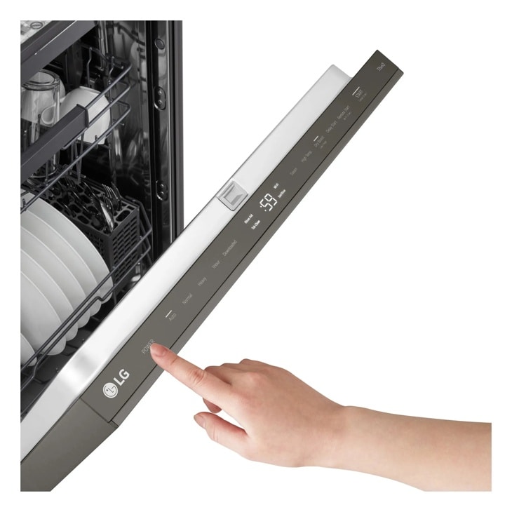 24 Inch Smart Flushfit™ Top Control Dishwasher With 1-hour Wash & Dry, Quadwash® Pro, And Dynamic Heat Dry™ W/autovent Dry™ LDNPM545D
