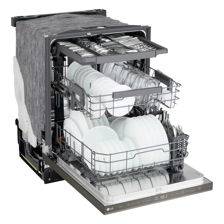 24 Inch Smart Flushfit™ Top Control Dishwasher With 1-hour Wash & Dry, Quadwash® Pro, And Dynamic Heat Dry™ W/autovent Dry™ LDNPM545D