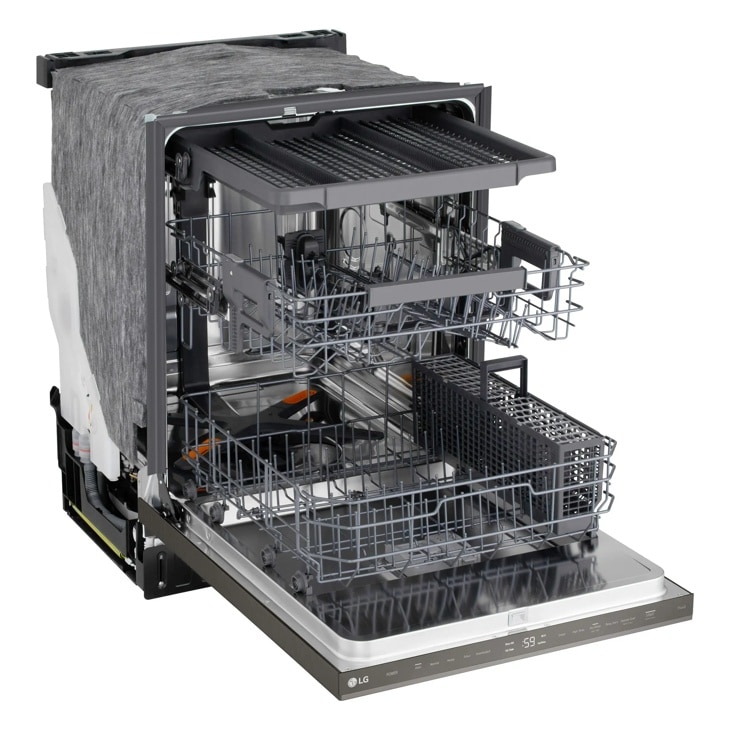24 Inch Smart Flushfit™ Top Control Dishwasher With 1-hour Wash & Dry, Quadwash® Pro, And Dynamic Heat Dry™ W/autovent Dry™ LDNPM545D