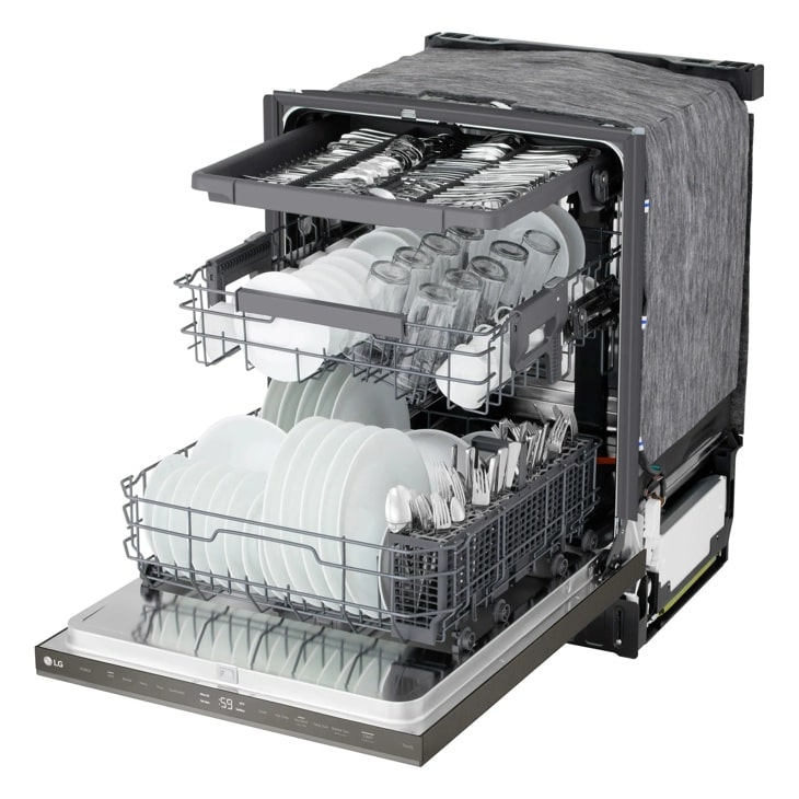 24 Inch Smart Flushfit™ Top Control Dishwasher With 1-hour Wash & Dry, Quadwash® Pro, And Dynamic Heat Dry™ W/autovent Dry™ LDNPM545D