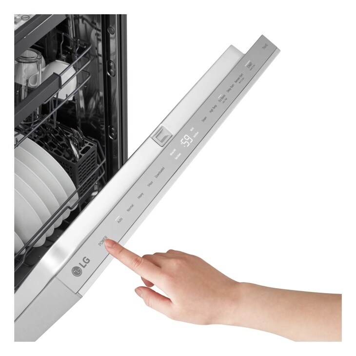 24 Inch Smart Flushfit™ Top Control Dishwasher With 1-hour Wash & Dry, Quadwash® Pro, And Dynamic Heat Dry™ W/autovent Dry™ LDNPM545S