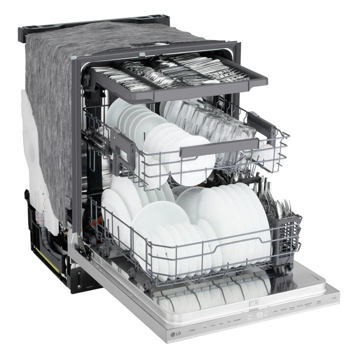 24 Inch Smart Flushfit™ Top Control Dishwasher With 1-hour Wash & Dry, Quadwash® Pro, And Dynamic Heat Dry™ W/autovent Dry™ LDNPM545S
