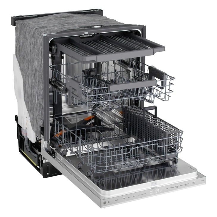 24 Inch Smart Flushfit™ Top Control Dishwasher With 1-hour Wash & Dry, Quadwash® Pro, And Dynamic Heat Dry™ W/autovent Dry™ LDNPM545S