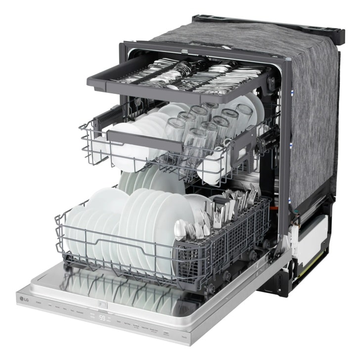 24 Inch Smart Flushfit™ Top Control Dishwasher With 1-hour Wash & Dry, Quadwash® Pro, And Dynamic Heat Dry™ W/autovent Dry™ LDNPM545S
