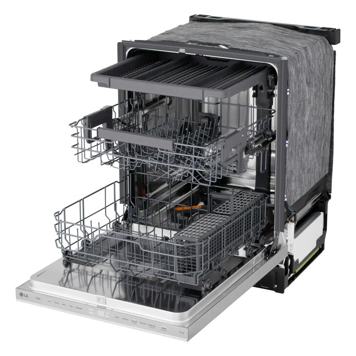 24 Inch Smart Flushfit™ Top Control Dishwasher With 1-hour Wash & Dry, Quadwash® Pro, And Dynamic Heat Dry™ W/autovent Dry™ LDNPM545S