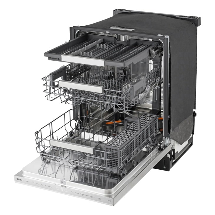 24 Inch Smart Flushfit™ Top Control Dishwasher With 1-hour Wash & Dry, Quadwash® Pro, And Dynamic Heat Dry™ W/autovent Dry™ LDNPM654S
