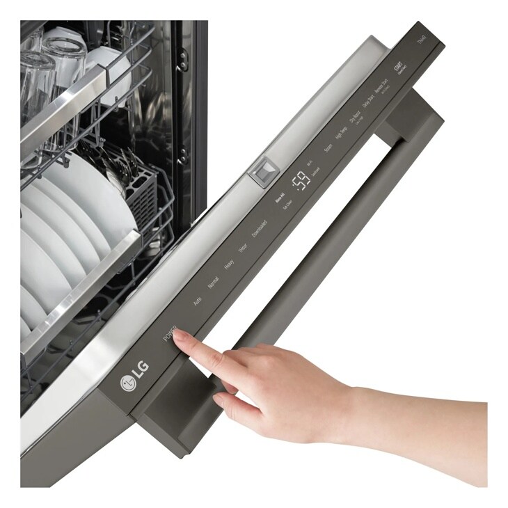 Smart FlushFit™ Top Control Dishwasher with 1-Hour Wash & Dry, QuadWash® Pro, TrueSteam® and Dynamic Heat Dry™ w/AutoVent Dry™ view 15