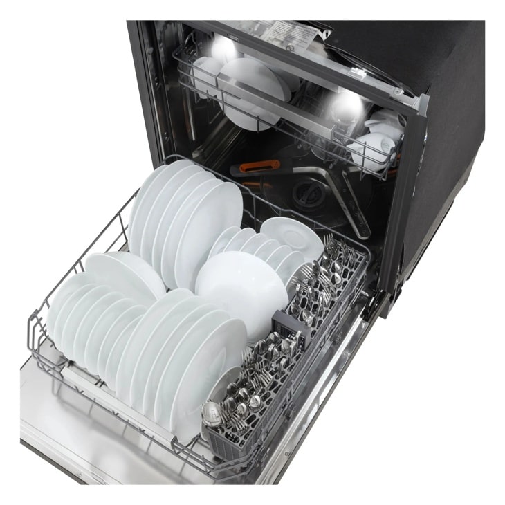 Smart FlushFit™ Top Control Dishwasher with 1-Hour Wash & Dry, QuadWash® Pro, TrueSteam® and Dynamic Heat Dry™ w/AutoVent Dry™ view 11