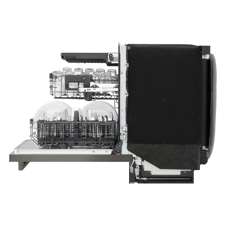 Smart FlushFit™ Top Control Dishwasher with 1-Hour Wash & Dry, QuadWash® Pro, TrueSteam® and Dynamic Heat Dry™ w/AutoVent Dry™ view 3
