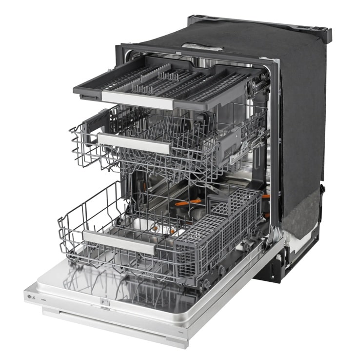 Smart FlushFit™ Top Control Dishwasher with 1-Hour Wash & Dry, QuadWash® Pro, TrueSteam® and Dynamic Heat Dry™ w/AutoVent Dry™ view 2