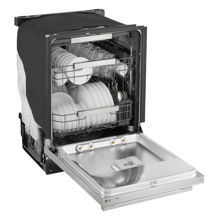 Smart FlushFit™ Top Control Dishwasher with 1-Hour Wash & Dry, QuadWash® Pro, TrueSteam® and Dynamic Heat Dry™ w/AutoVent Dry™ view 8